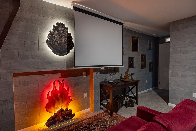 Casa 7 quartos Harry Potter com cinema perto Disney!